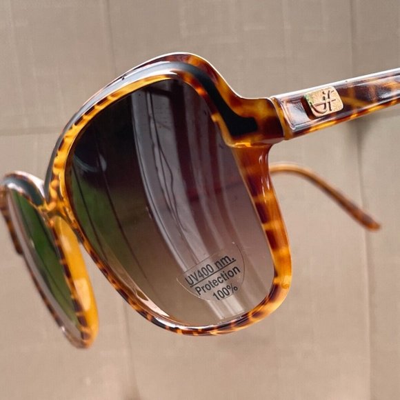 Jacques Fath Women Sunglasses Brown Tone UV400 nm Protection 100% Made in France - Picture 2 of 12